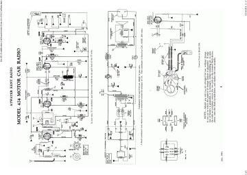 Atwater Kent 424 schematic circuit diagram